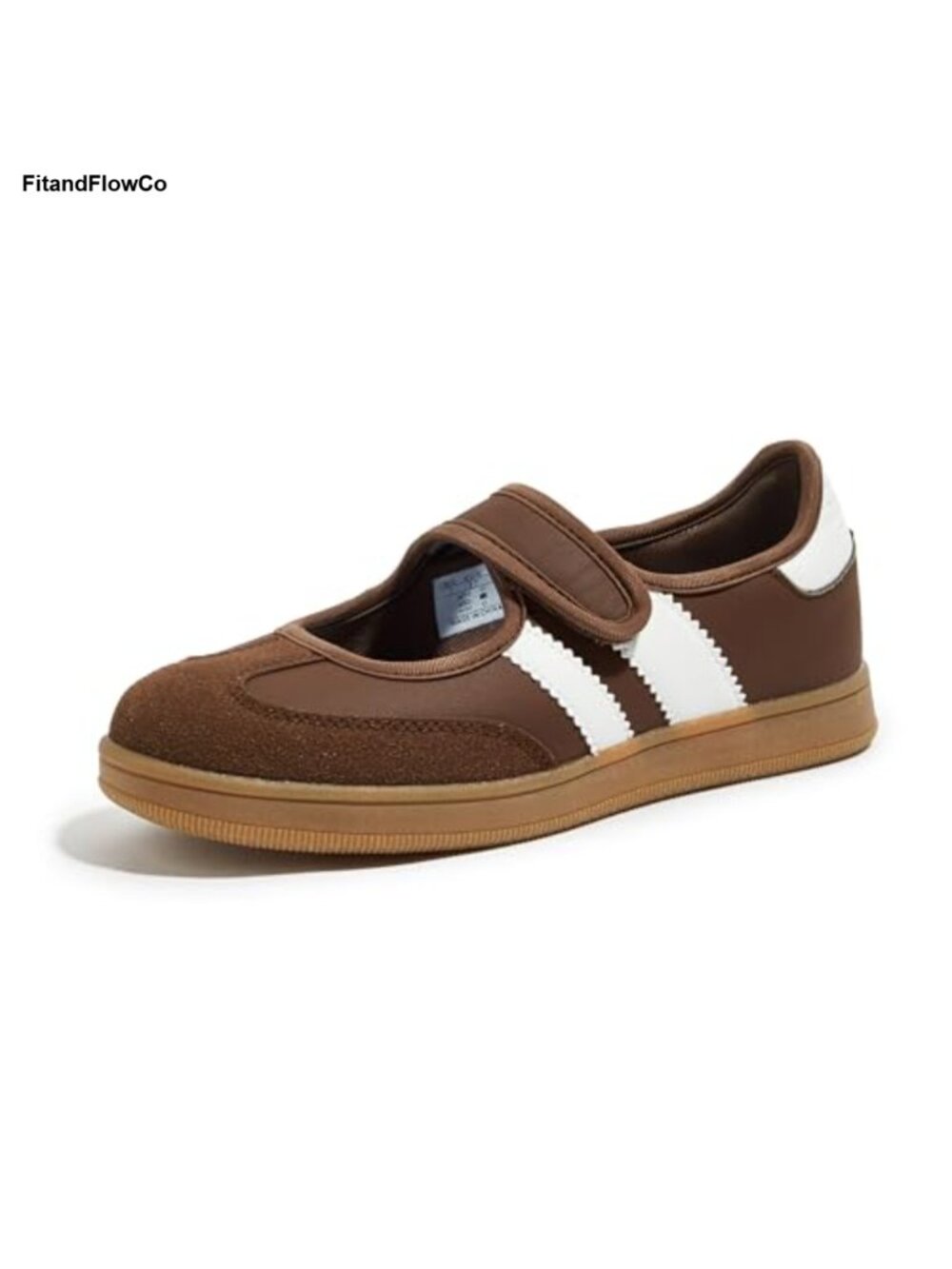 Women's Retro Platform Sneakers Hook & Loop Slip On Casual Skate Shoes